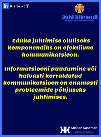 Kommunikatsioon juhtimises